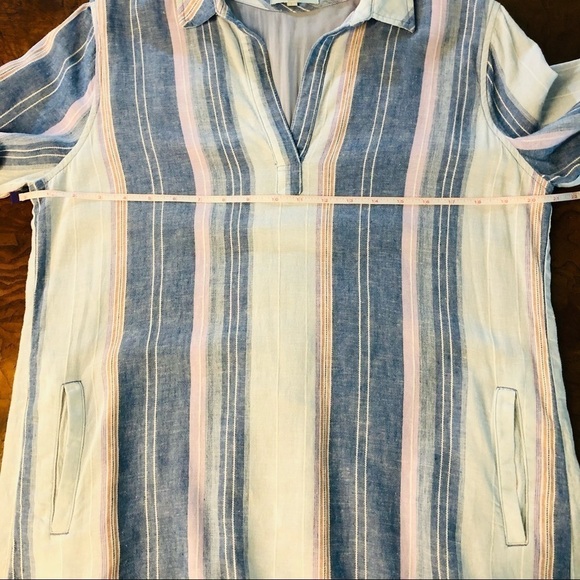 LAJU LOS ANGELES - WOMENS SZ LARGE SHIRT DRESS - Picture 7 of 11